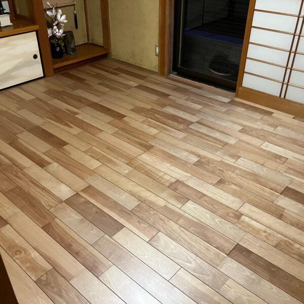 After：和室床貼替工事